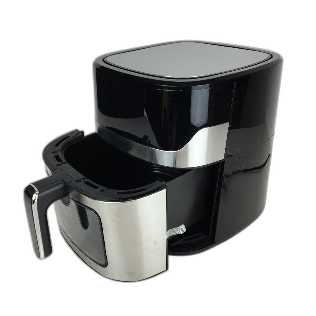 Billord Black Air Fryer Oven Large Non-Stick Frying Pot Quick & Easy Meals NEW