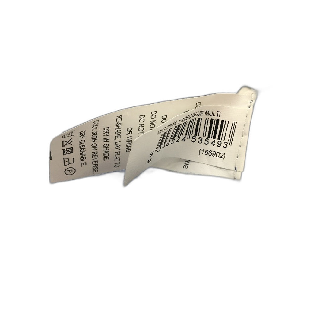 Jeanswest Blue White Striped Cotton Knit Crewneck Sweater Mens Size Medium NEW