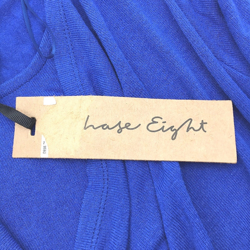 Phase Eight Zahra Zip Accent Sapphire Blue Longsleeve Top Ladies Size UK 8 NEW