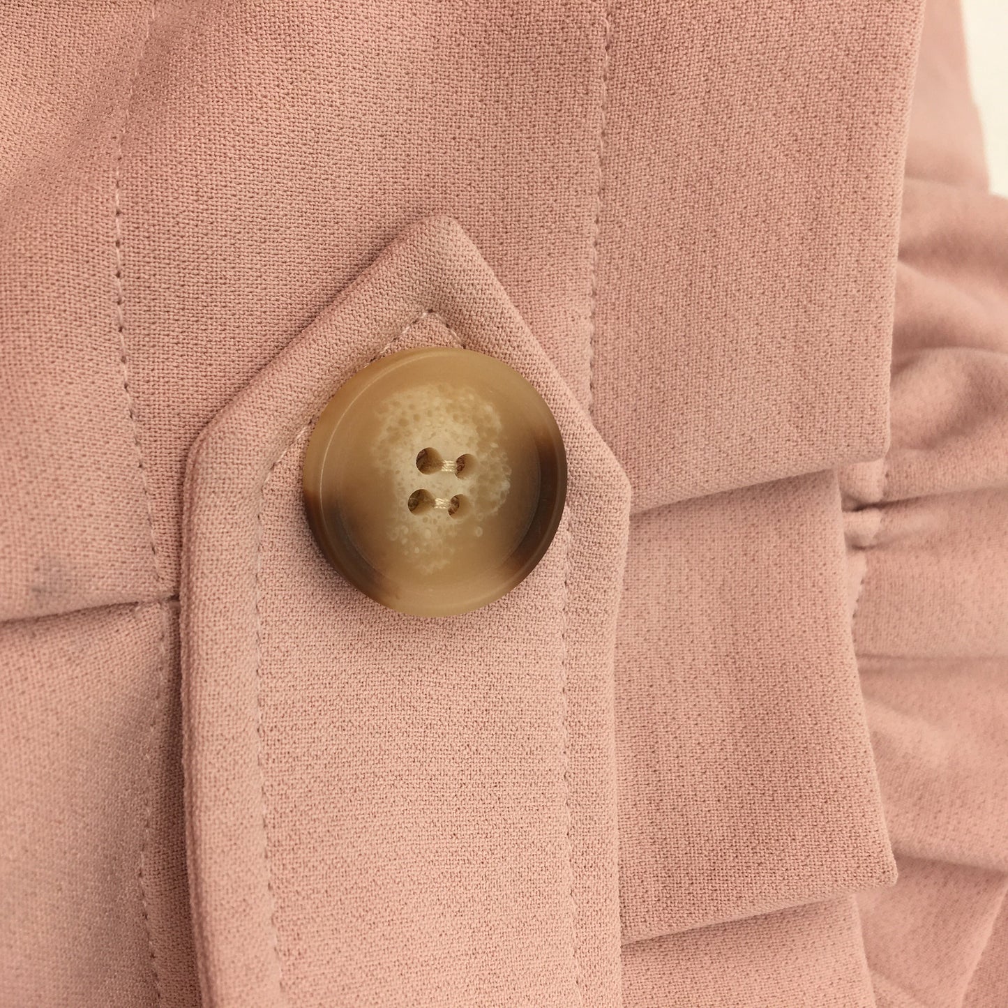 Grab Denim Light Brown White Stripe Knit Turtlneck Sweater Ladies Size Small NEW