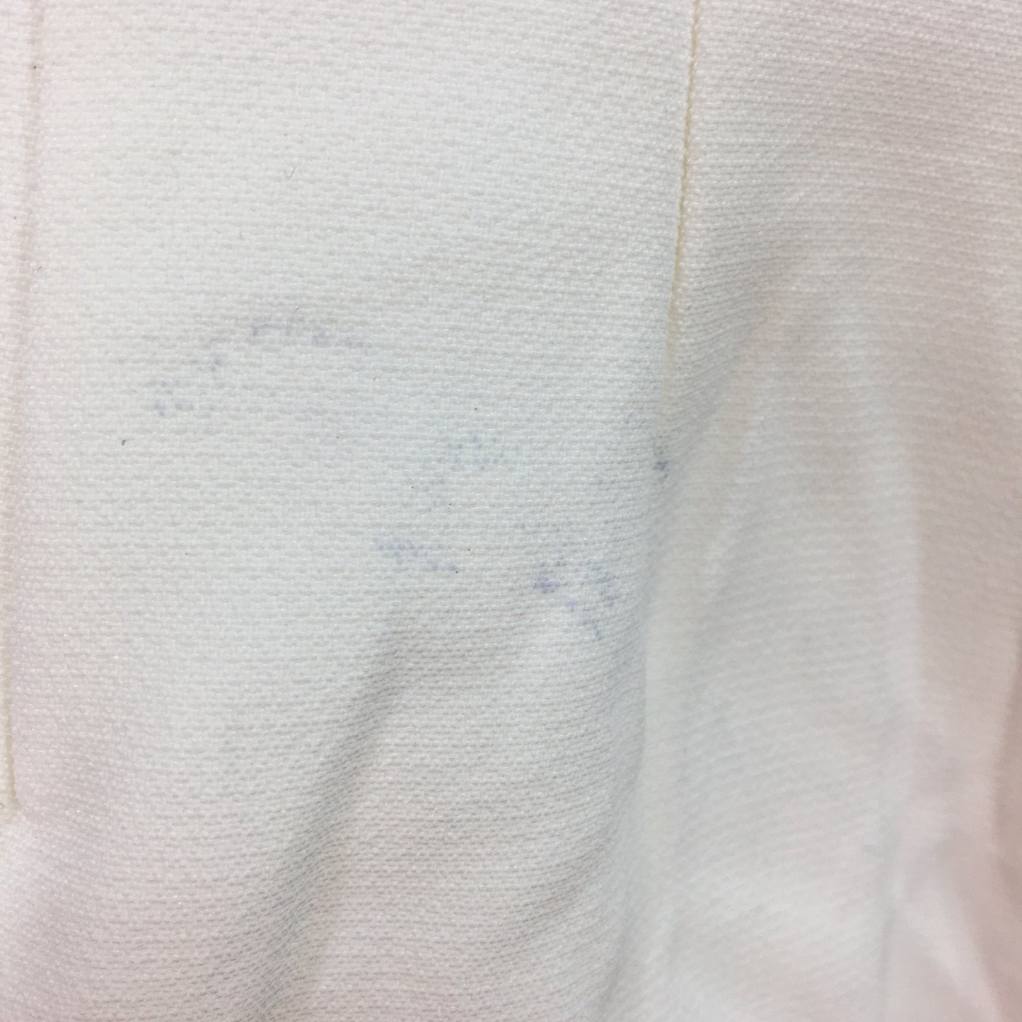 Miss Holly Sleeveless Gold Zip Pocket White Pantsuit Ladies Size XS NEW