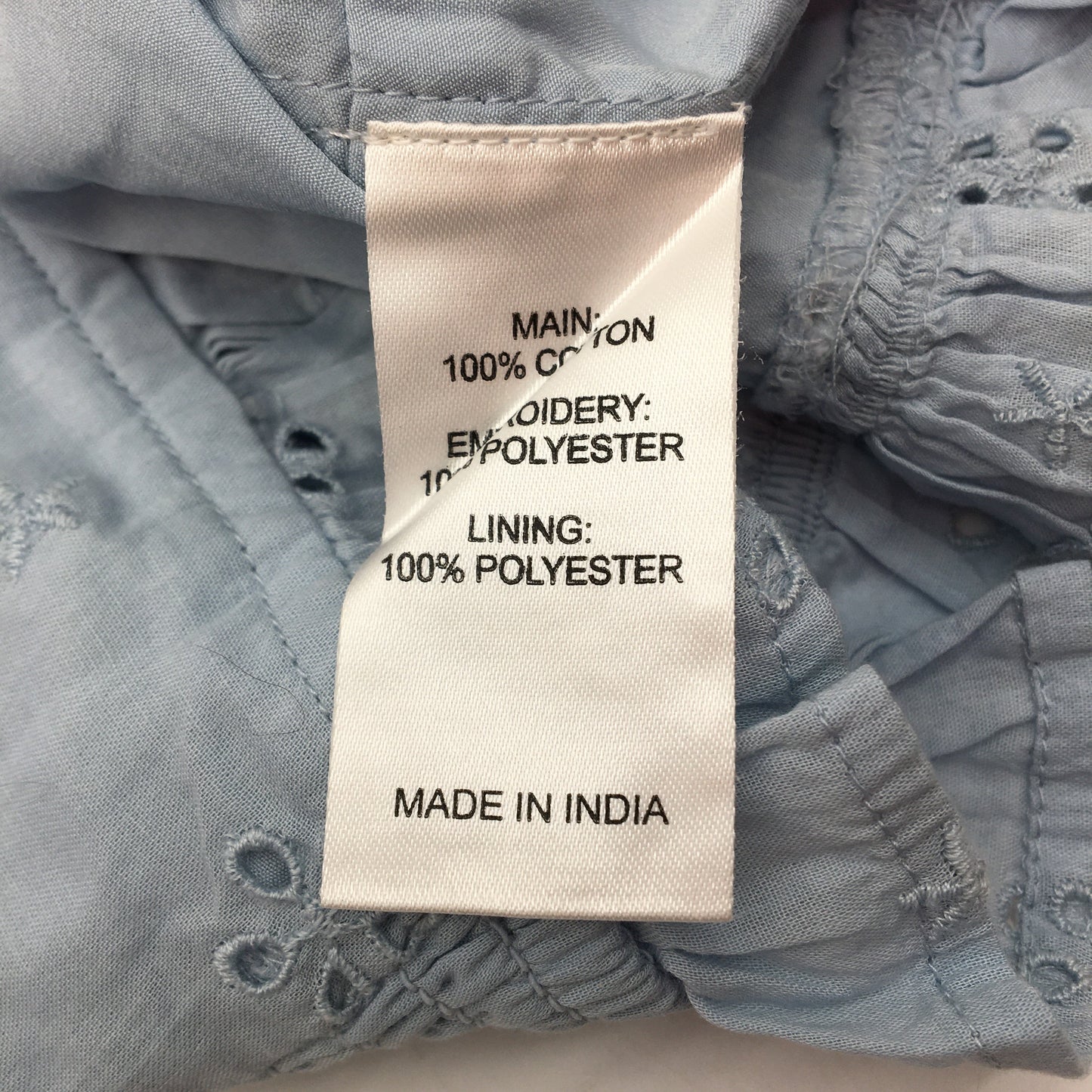 Jay Jays Alison Dreamy Blue Strappy Frilled Cropped Top Ladies Size Medium NEW