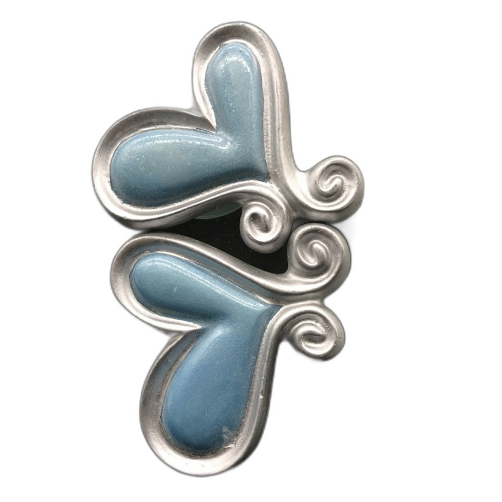 Classique Design 30x25cm Floral Glass Picture Frame Heart Themed