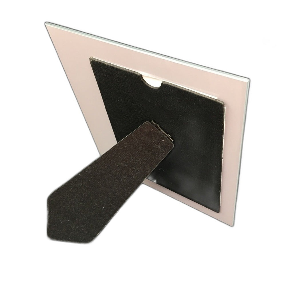 Classique Design Glass Picture Photo Frame Decor with Stand 23cm x 20cm NEW