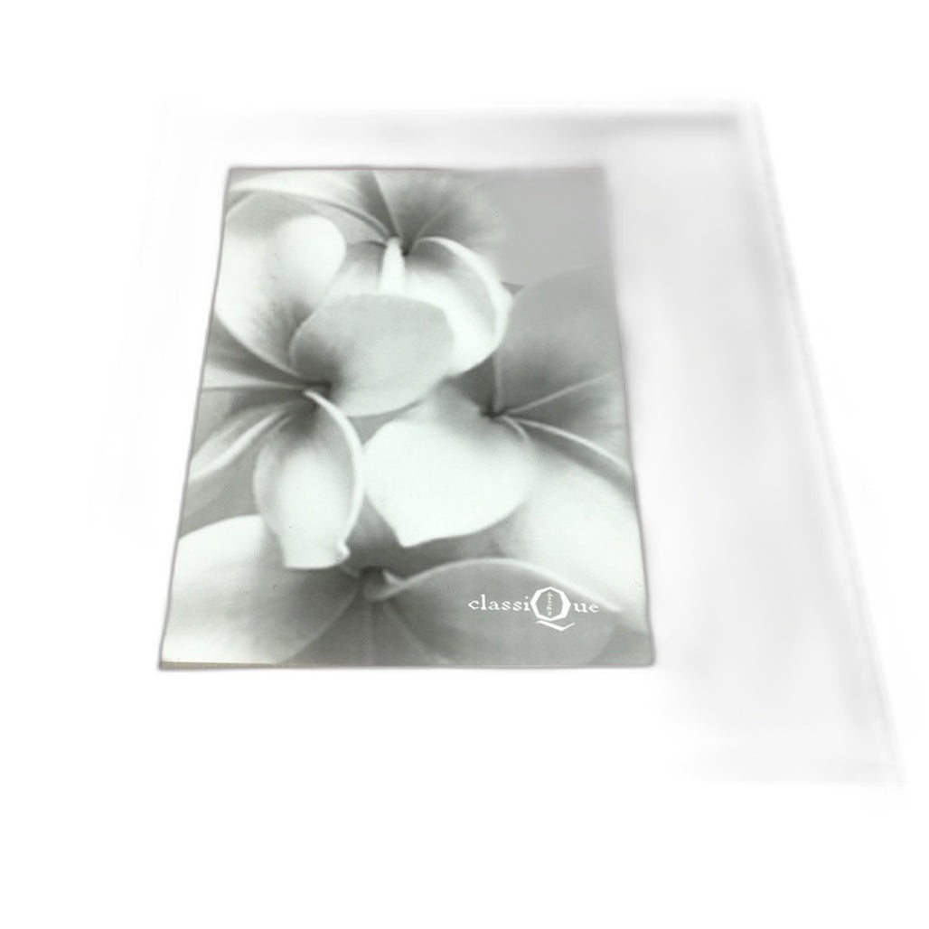 Classique Design Glass Picture Photo Frame Decor with Stand 23cm x 20cm NEW