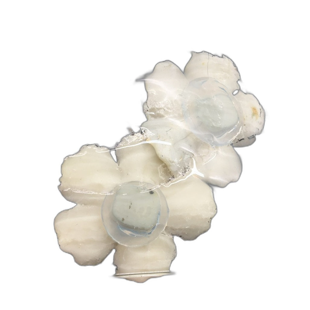 Classique Design 5 Piece Multicoloured Home Decor Glassware Set Floral Theme NEW