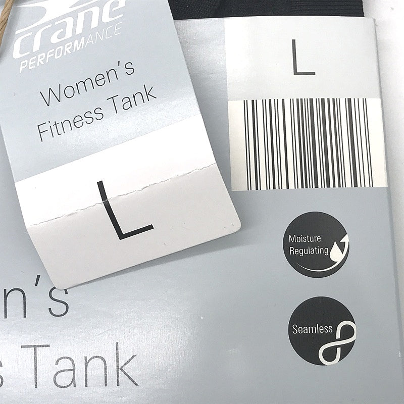 Crane Performance Women's Seamless Moisture Regulating Fitness Tank NEW