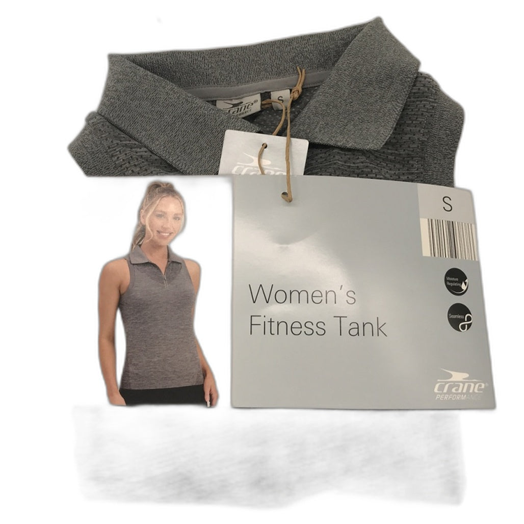 Crane Performance Women's Seamless Moisture Regulating Fitness Tank NEW