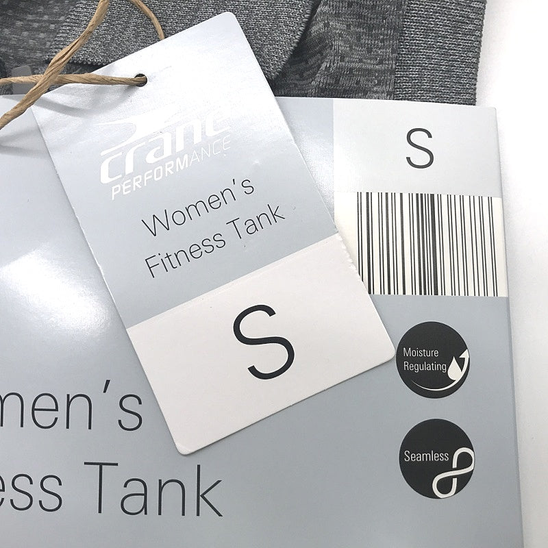 Crane Performance Women's Seamless Moisture Regulating Fitness Tank NEW