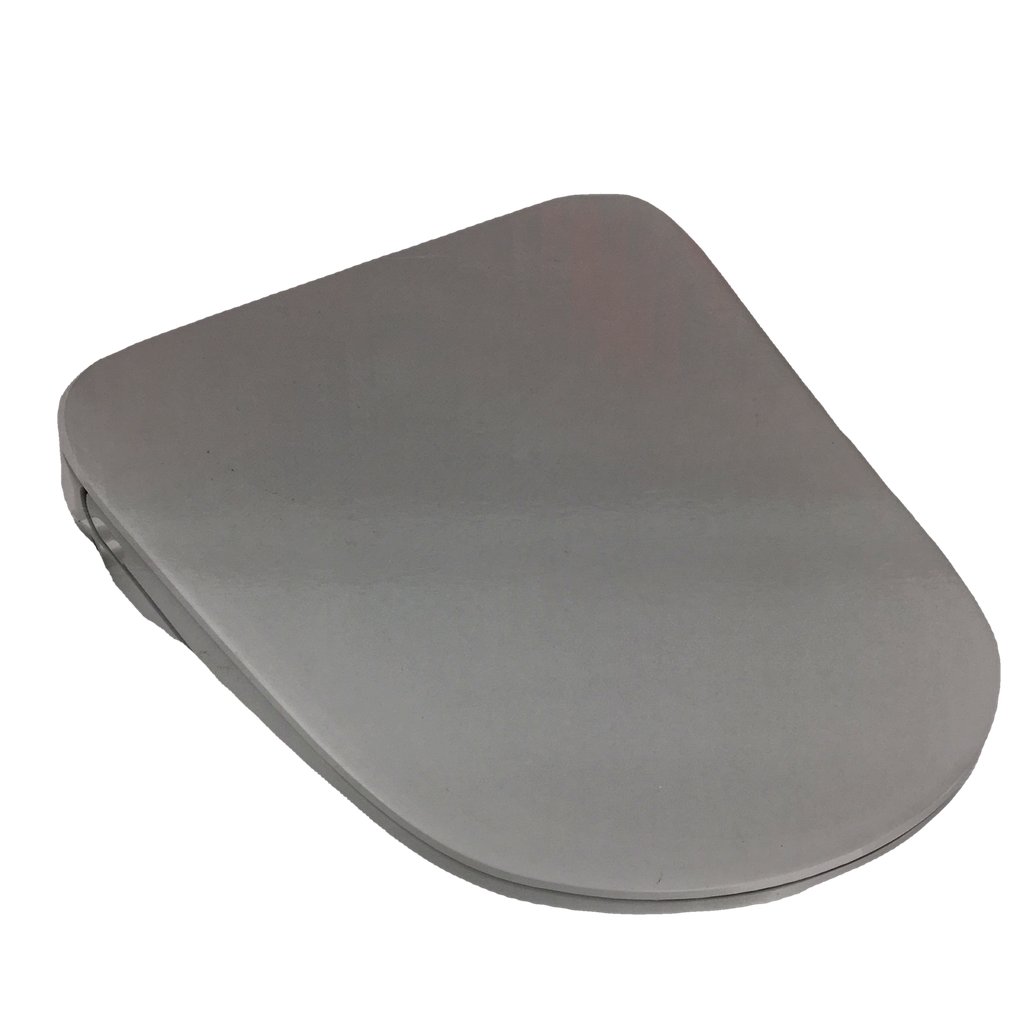 Aquatiz AQ1101 D-Shaped Remote Controlled Smart Bidet White Toilet Seat NEW