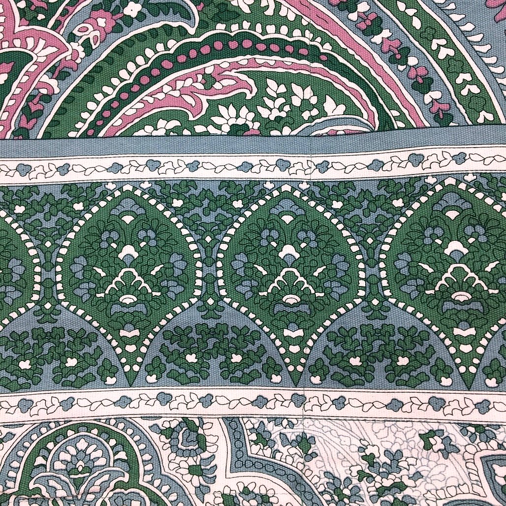 Kirkton House 1.5mx1.5m Outdoor Eclectic Boho Cotton Picnic Rug NEW