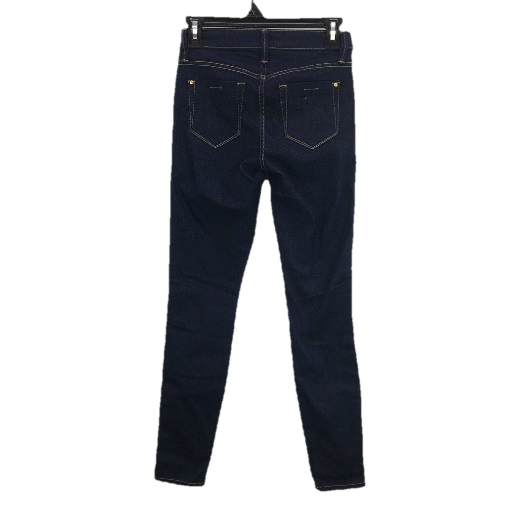 Guess Los Angeles Navy Blue Mid Rise Skinny Jeans Ladies Size US 25-UK 27