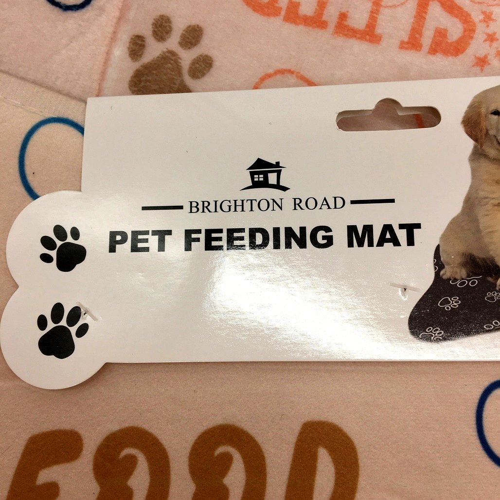 Brighton Road 3 pc Pet Feeding Mat Small & Large Mats Bundle NEW
