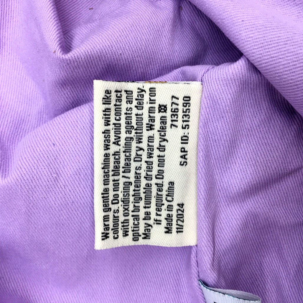 Sandy Cape Cotton Terry Purple Jacquard Beach Bag & OSFM Bucket Hat NEW
