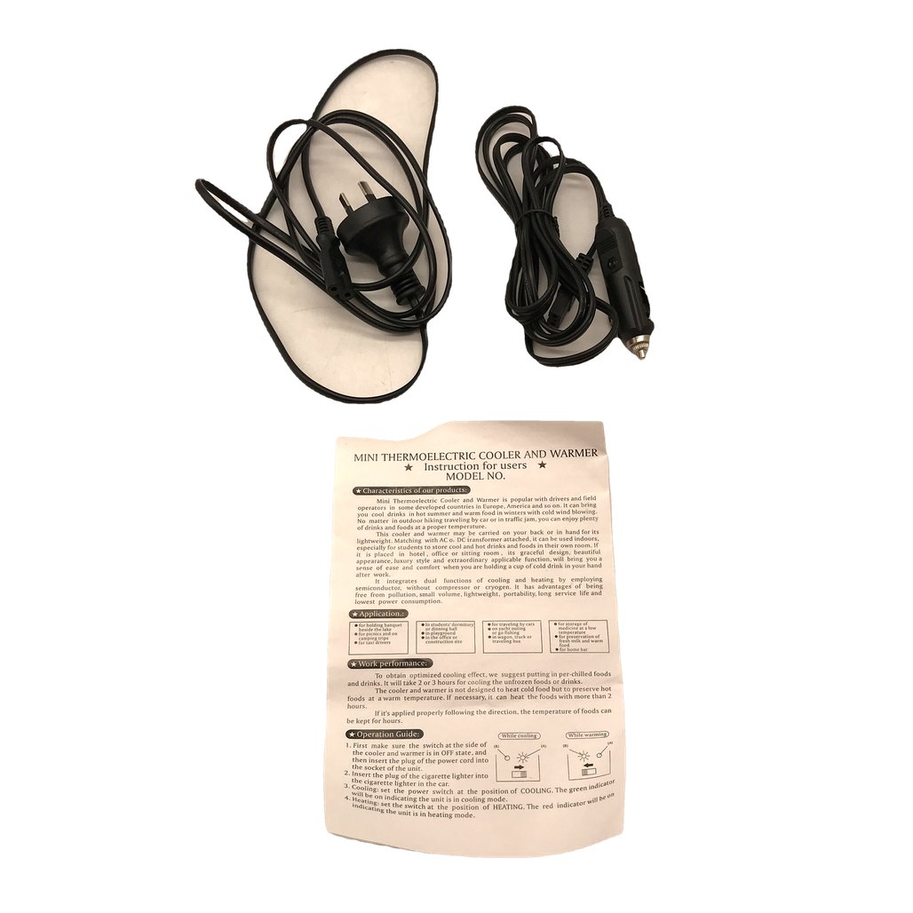 White Mini Fridge Cooler Box A0029 NEW