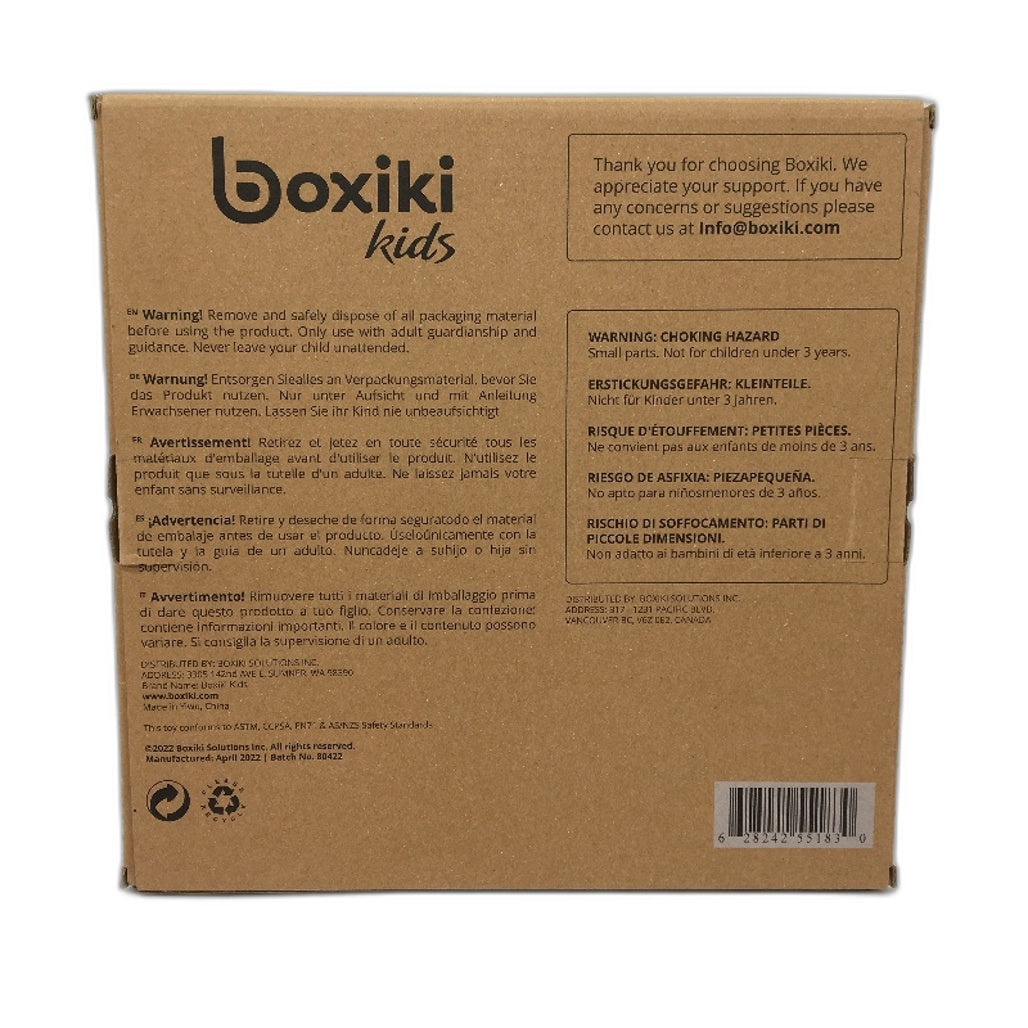 Boxiki Boxiki Kids Montessori Mathematics Board Fun Way to Learn Numbers Multicoloured - Durable & Portable NEW