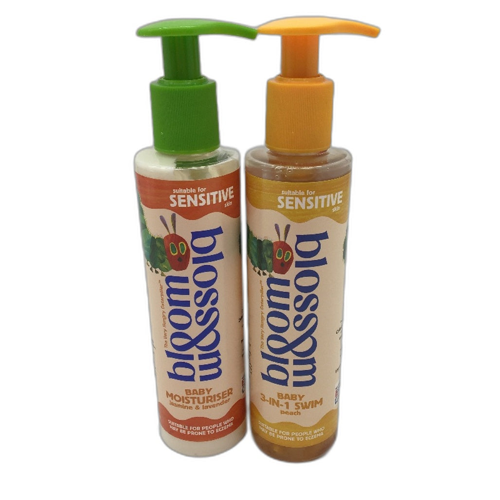 Bloom & Blossom Very Hungry Catterpillar Moisturiser & 3 in 1 Swim Bottles