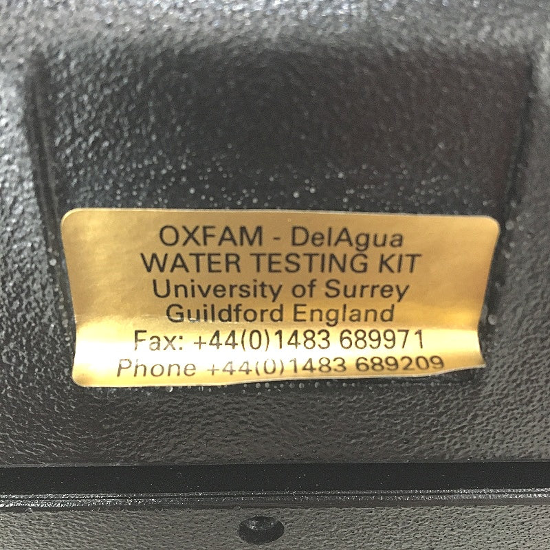 Oxfam The DelAgua Portable Water Testing Kit In Carry Case
