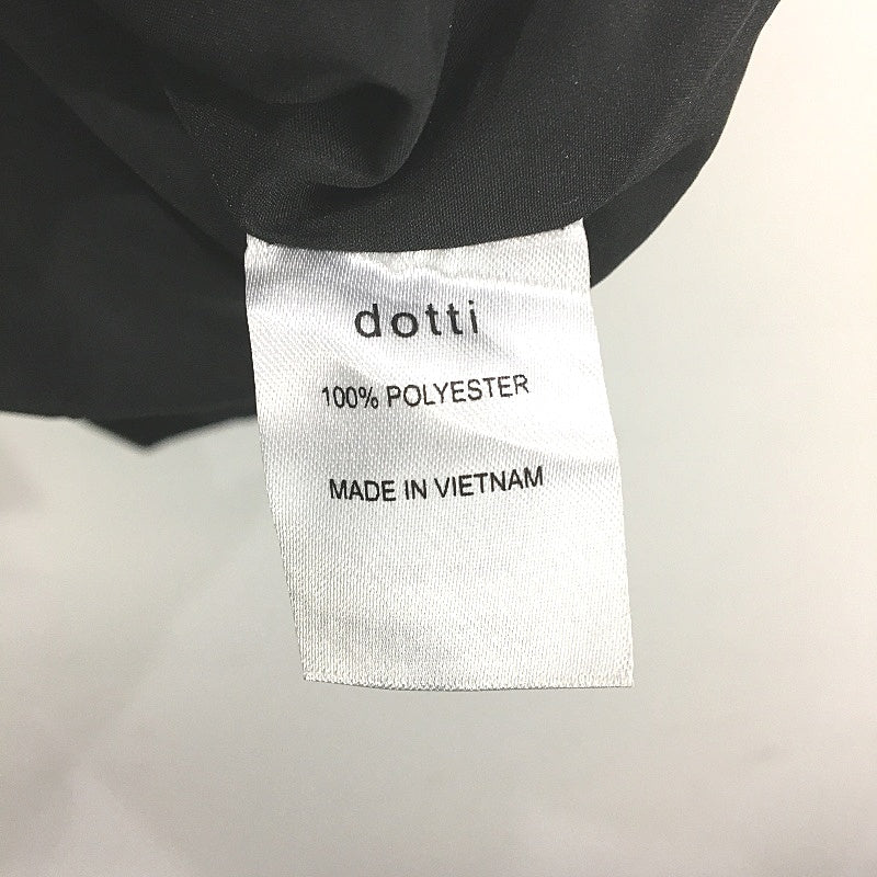 Dotti Fully Lined Black Double Breasted Over Coat Jacket Ladies Size 8 NEW