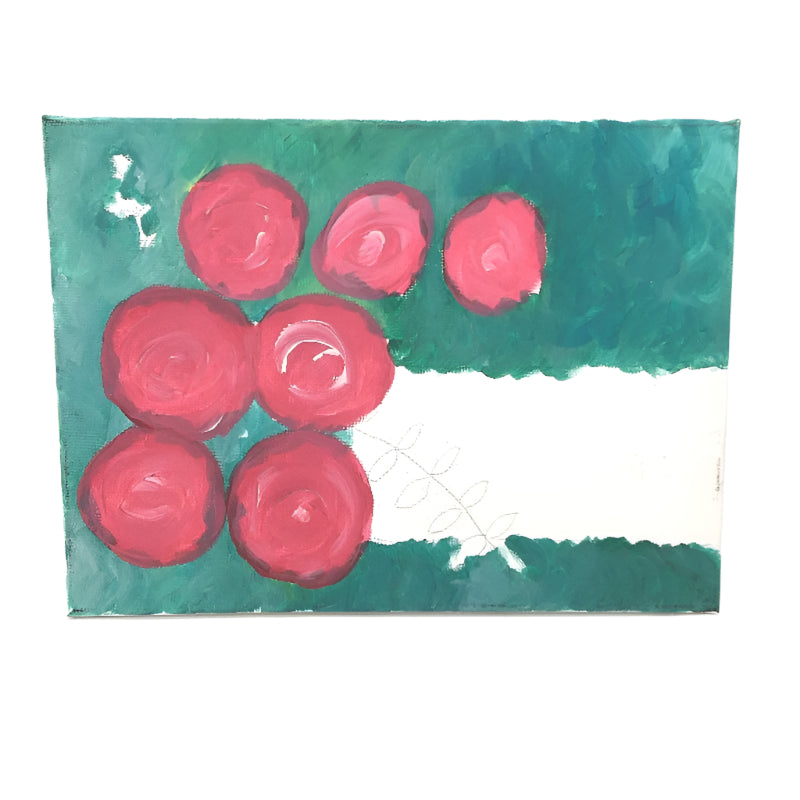 Party in a Paint Box Burst of Blossoms Painting Activity Set for Adults NEW