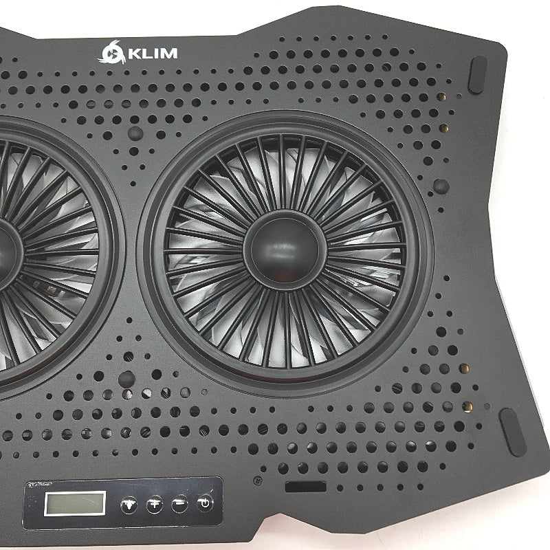 Klim Halo RGB Laptop Cooling Stand with USB Connection & LCD Display NEW