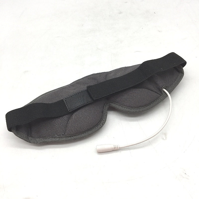 Uncn Electric Heated Cotton Grey Eye Compress Mask USB Powered DEMO