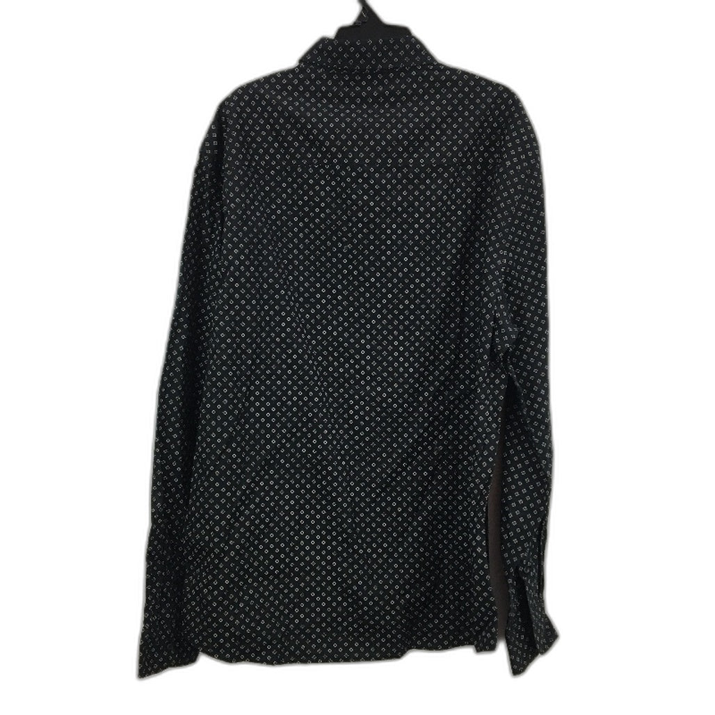 Jeanswest 2 Pack 100% Cotton Black Patterned L/S Casual Shirts Mens Size L NEW