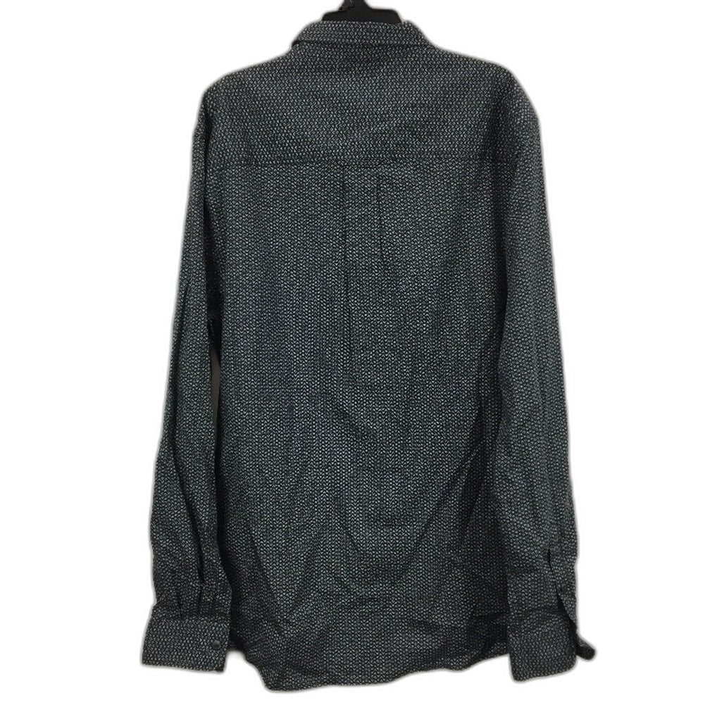 Jeanswest 2 Pack Black Patterned 100% Cotton L/S Casual Shirts Mens Size L NEW