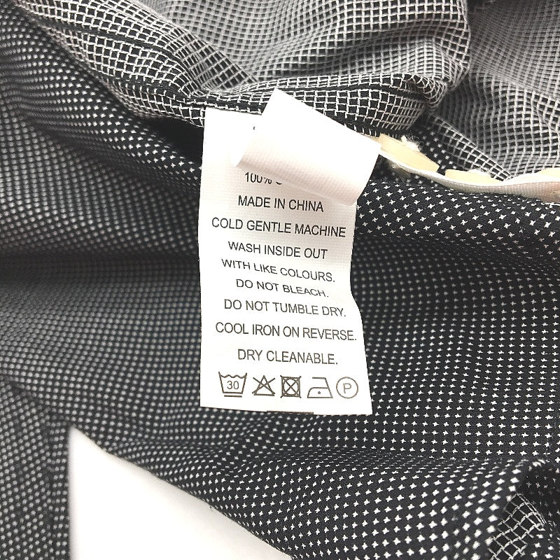 Jeanswest 2 Pack Black Patterned 100% Cotton L/S Casual Shirts Mens Size L NEW