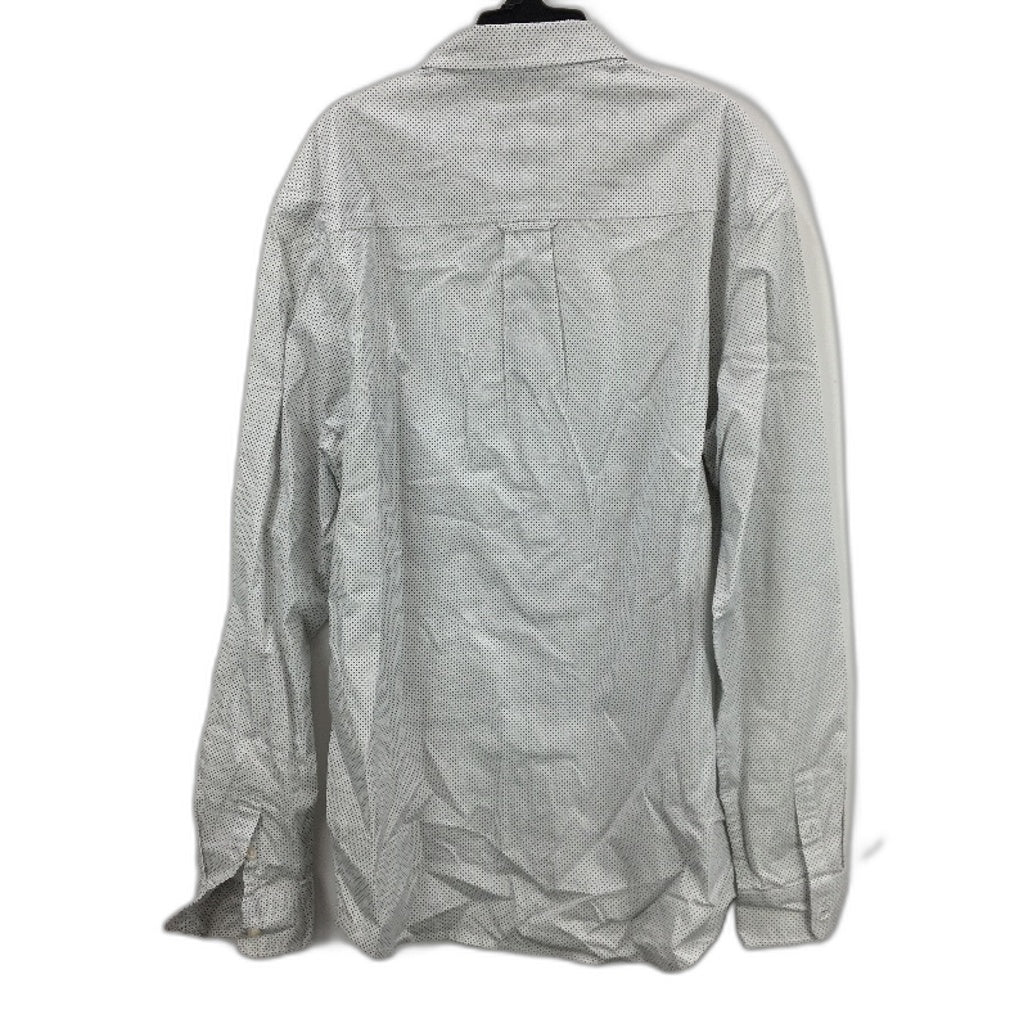 Jeanswest 2 Pack White And Blue Cotton Blend L/S Casual Shirts Mens Size L NEW