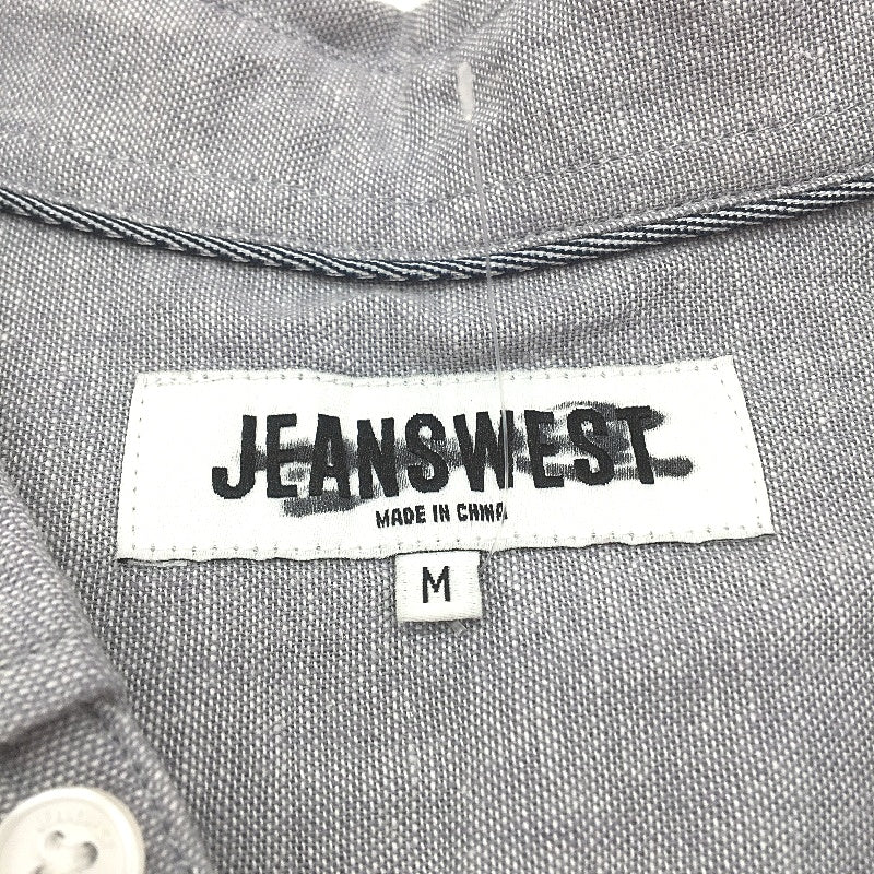 Jeanswest 2 Pack Navy And Silver Cotton Blend S/S Casual Shirts Mens Size M NEW