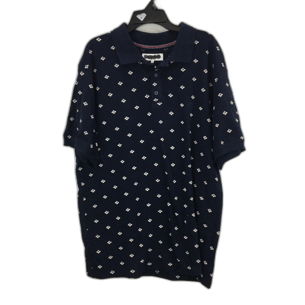 Jeanswest 2 Pack Navy Blue 100% Cotton Casual Polo Shirts Mens Size L NEW