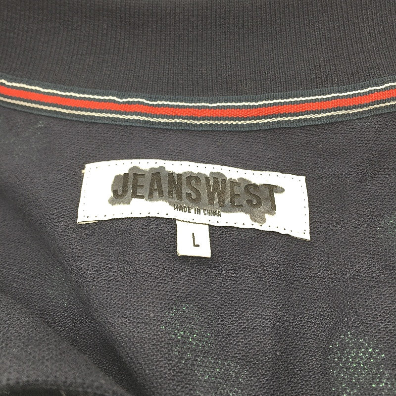 Jeanswest 2 Pack Navy Blue 100% Cotton Casual Polo Shirts Mens Size L NEW