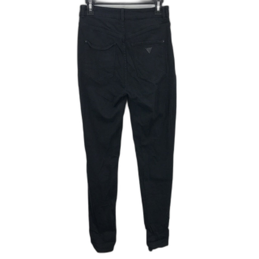Guess Super High Rise Black Denim Jeans Ladies Size 28 EX-DISPLAY
