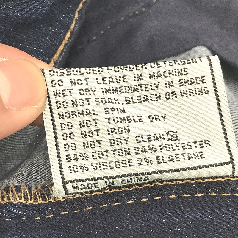 Riders by Lee Hi Rider Dark Blue Designed to Fade Denim Jeans Ladies Sz 10 DEMO