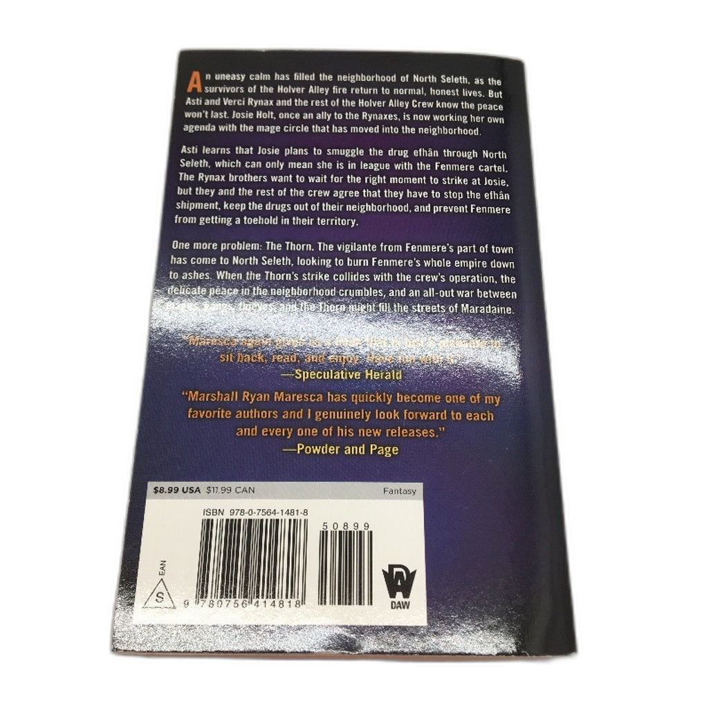 The Fenmere Job Streets Of Maradine Novel by Marshall Ryan Maresca NEW