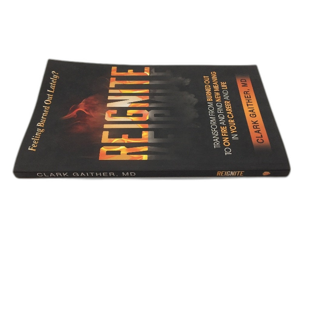 Reignite - Career & Life Meaning Self Help Book by Clark Gaither MD NEW