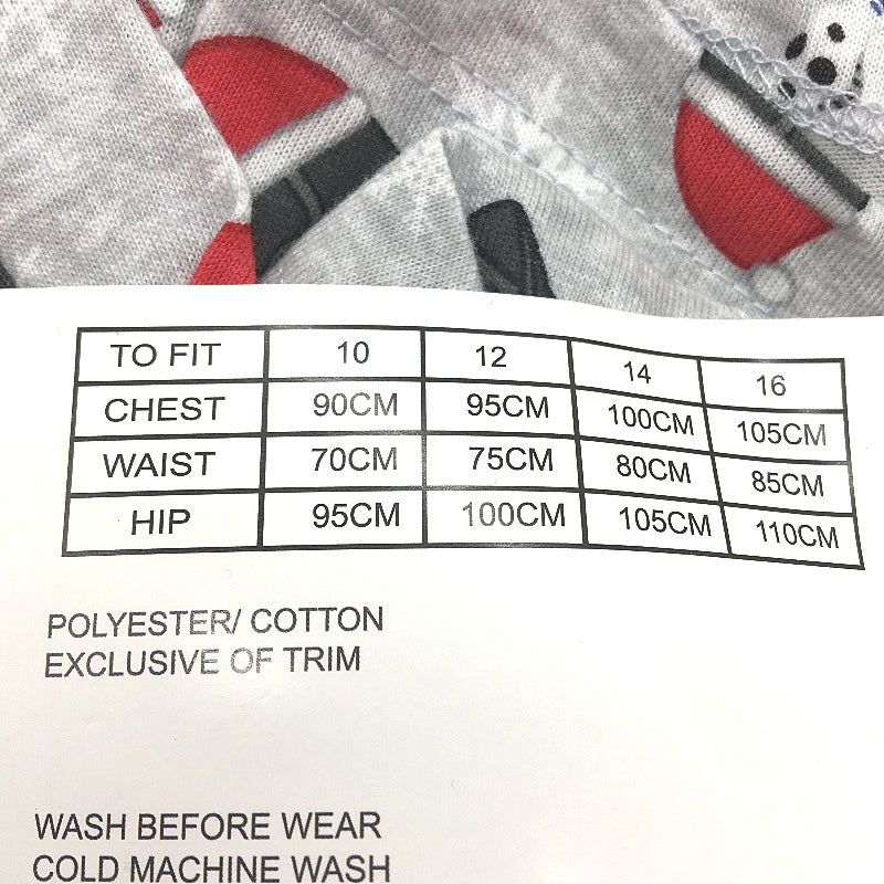 Star Wars Christmas Darth Vader & Stormtroopers Women's Navy PJ Set Size 10 NEW