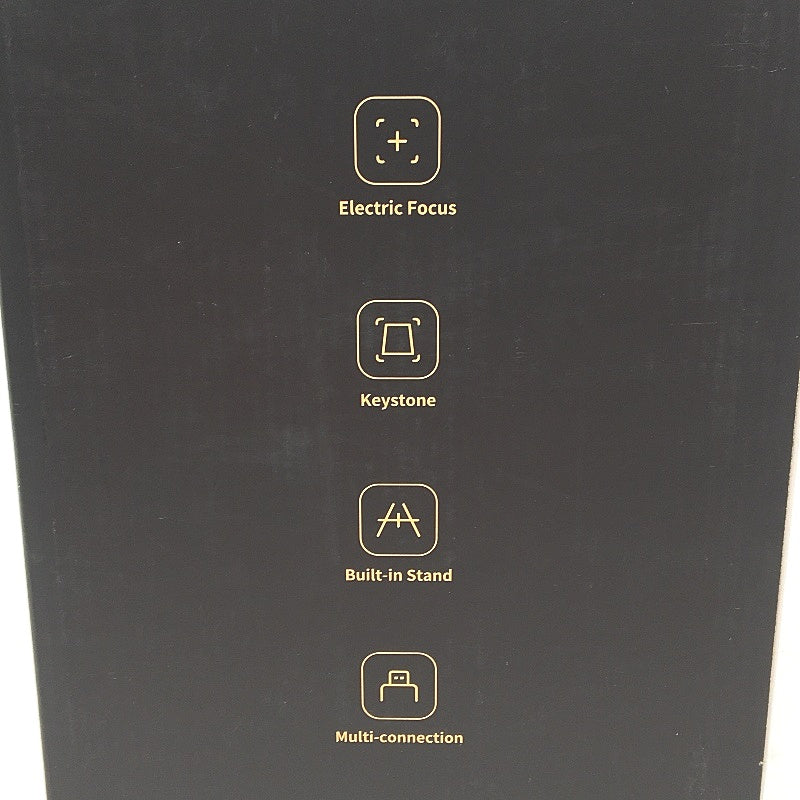 Putrims S28 Electric Focus, Multi-Connection Home Projector with Stand DEMO