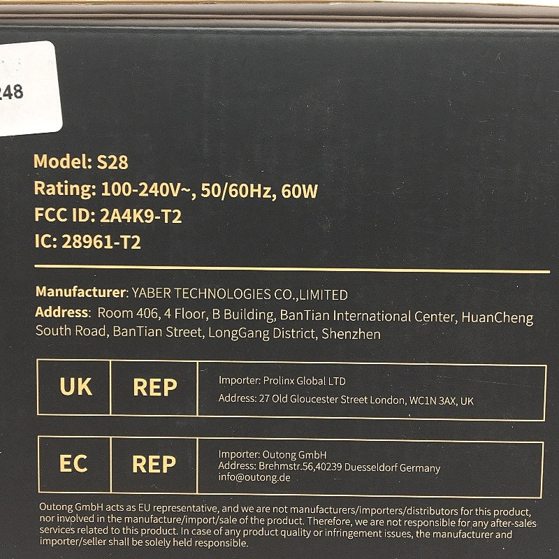 Putrims S28 Electric Focus, Multi-Connection Home Projector with Stand DEMO