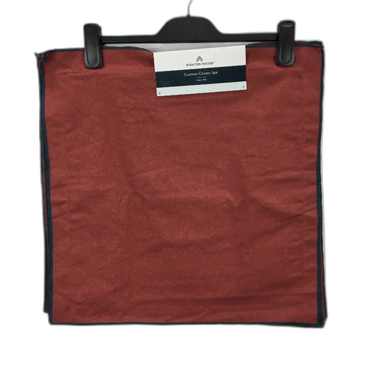 Kirkton House 3pk 45x45cm Cotton Flax Blend Red & Green Cushion Covers NEW