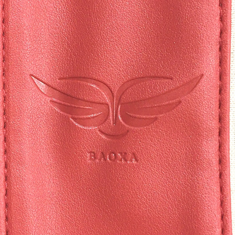 Multicompartment Large Capacity Red/Cream/Pink Carry-on Travel Backpack NEW