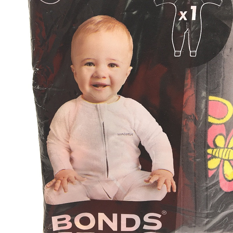 Bonds Zip Butterfly Wondersuits 2 Pce Pack 12-18 Months Baby Unisex Size 1 NEW
