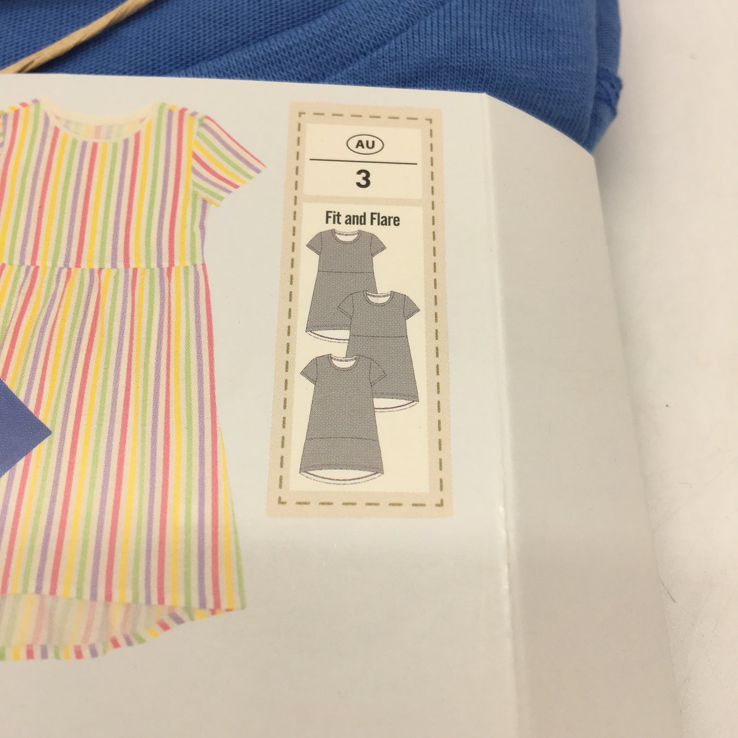 Lily & Dan 2 x 3Pks Fit & Flare 100% Cotton Mutlicoloured Girls Dresses Sz 3 NEW