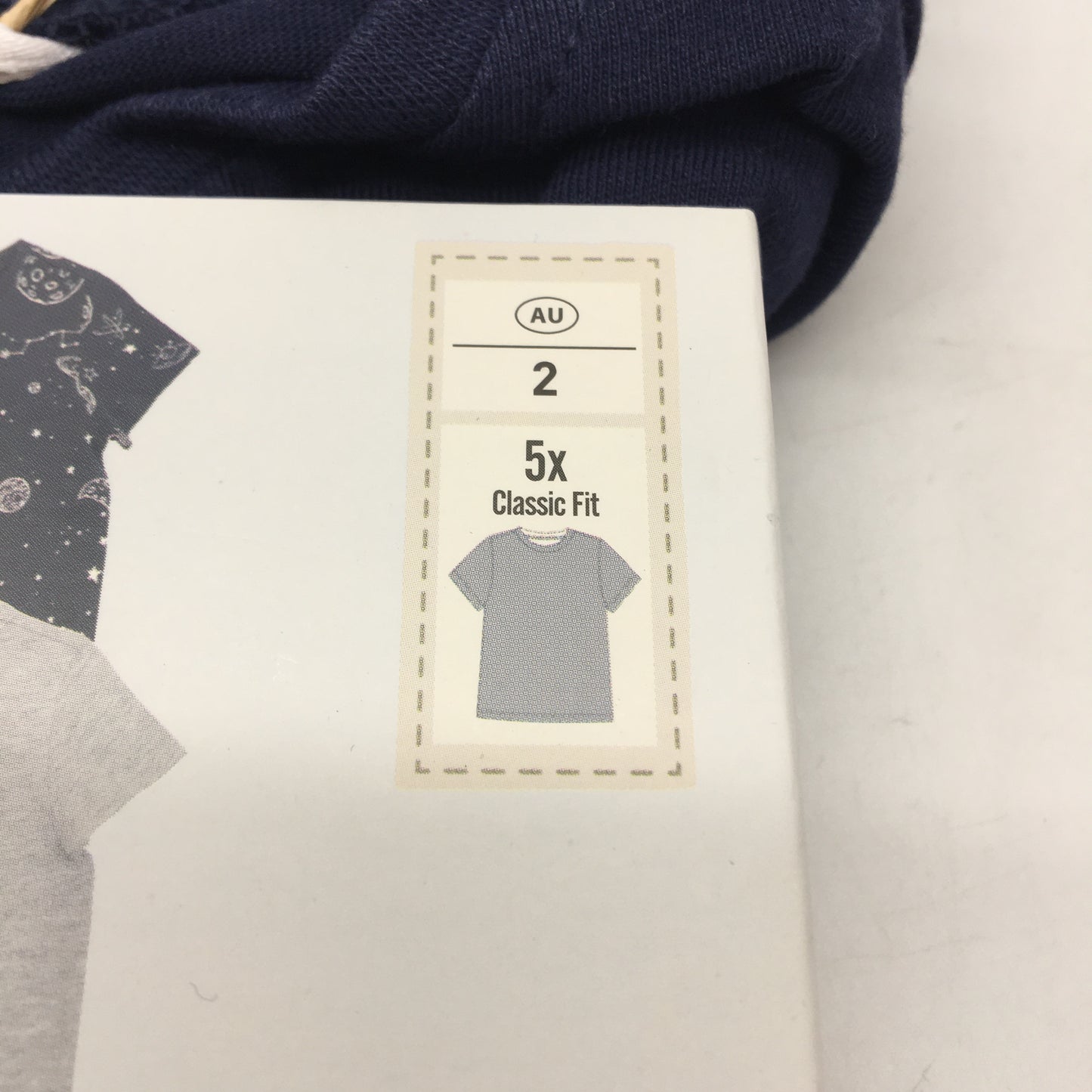 Lily & Dan 2 x 5Pks 100% Cotton Classic Fit Mutlicoloured Boys Tees Size 2 NEW