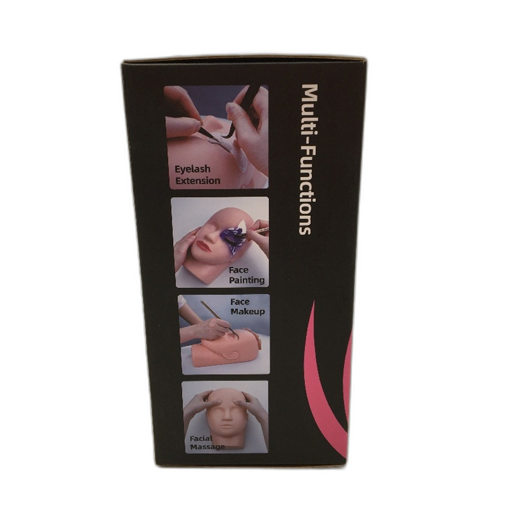 Beauty Seven Eyelash Extension Starter Practice Kit Inc Mannequin and Lashes NEW