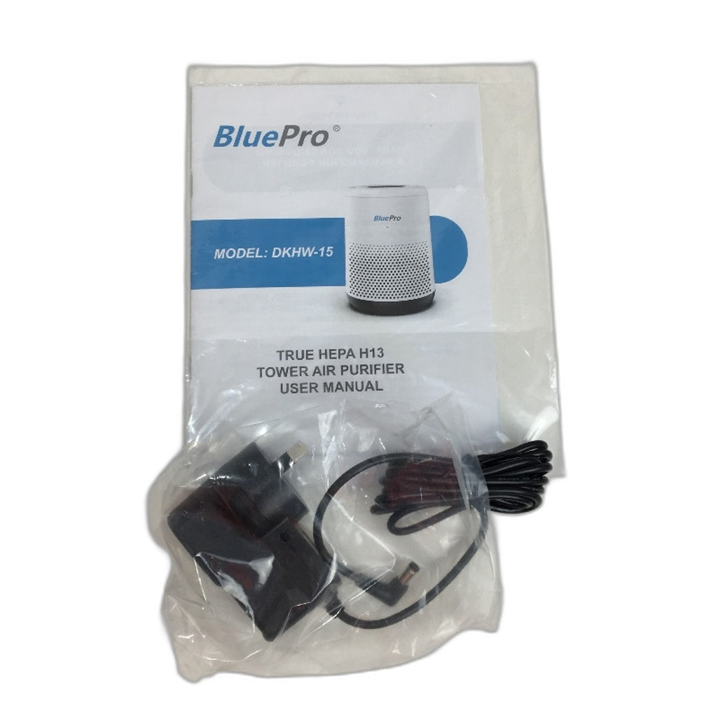 BluePro High Grade HEPA H13 White Tower Air Purifier DKHW-15 NEW