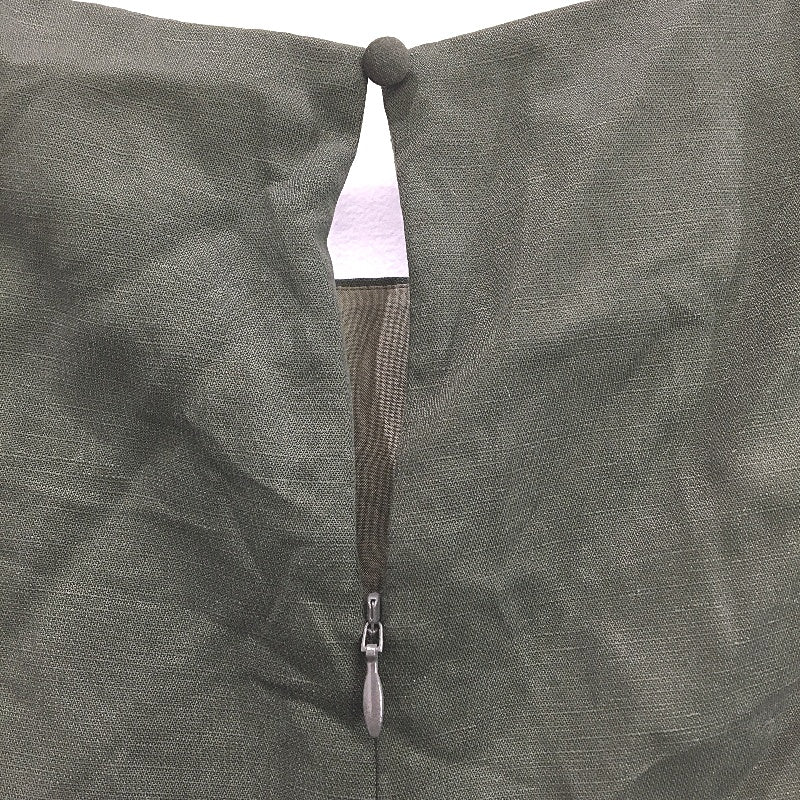 Tokito Myer Sample Forest Green Belted Fully Lined Dress Ladies Size 10 NEW