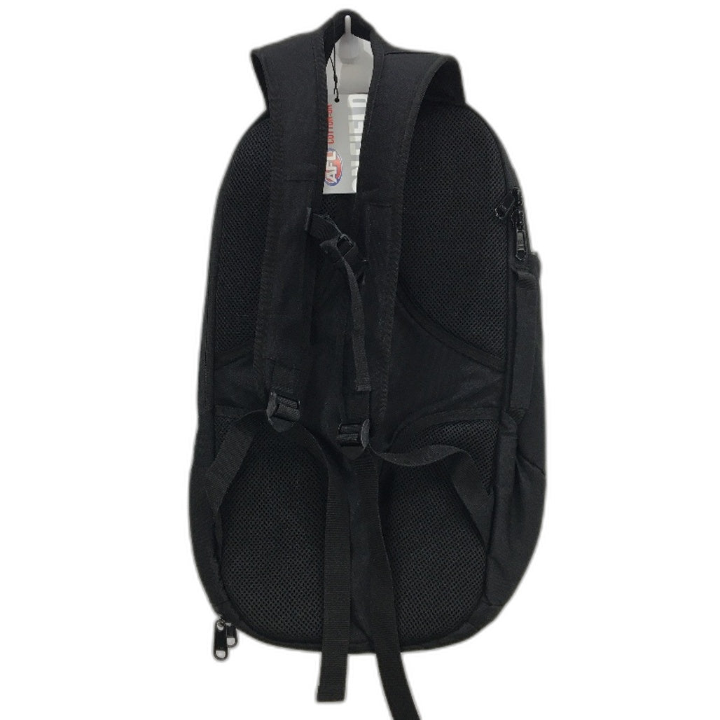 AFL Cotton On Collingwood Magpies Logo Football Sports Black Backpack NEW