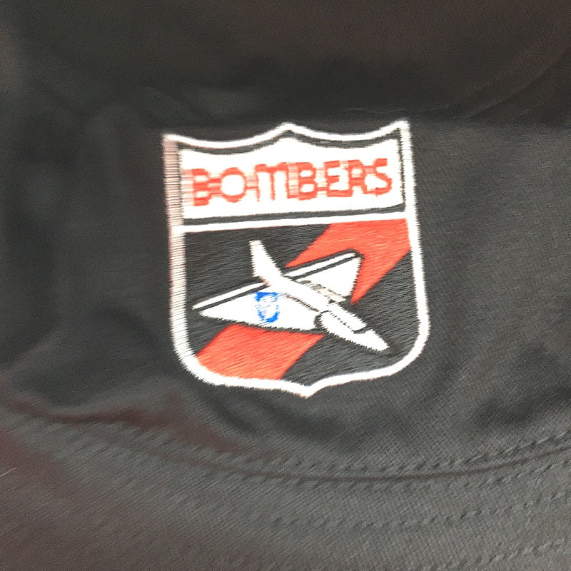 AFL On Field Essondon Bombers Twin Pack Football Red Black Bucket Hats Youth NEW